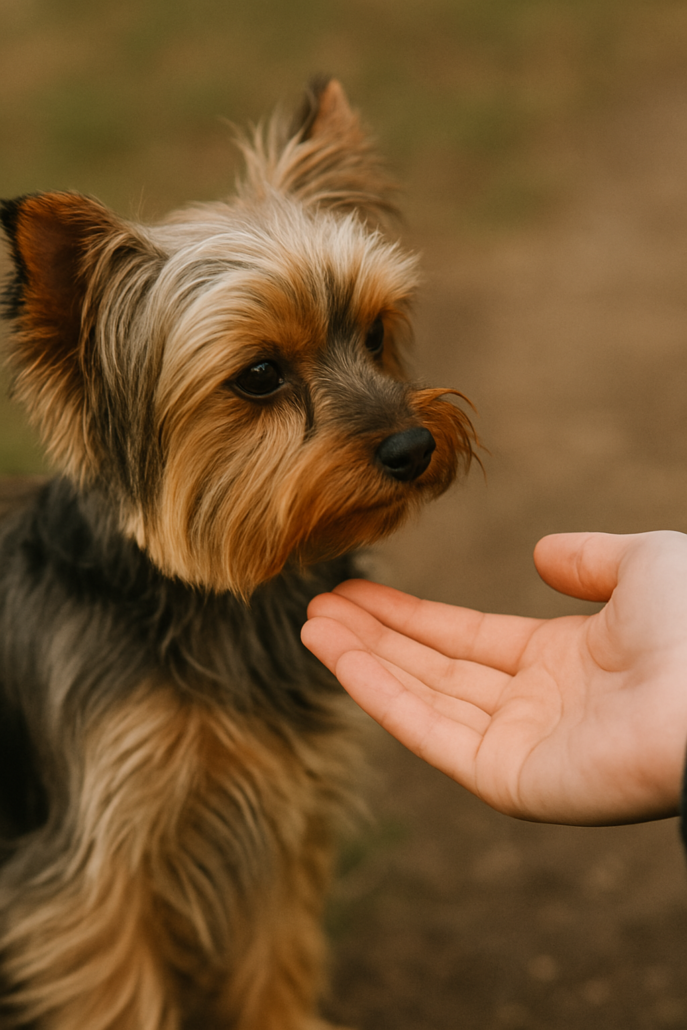 A dog’s trust can only be built through relationship and connection. Training comes afterwards.